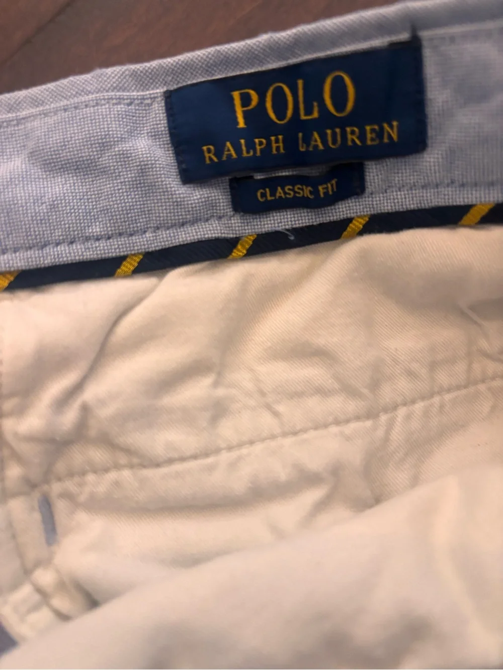 Polo by Ralph Lauren Light Blue Embroidered Polo Bear Shorts